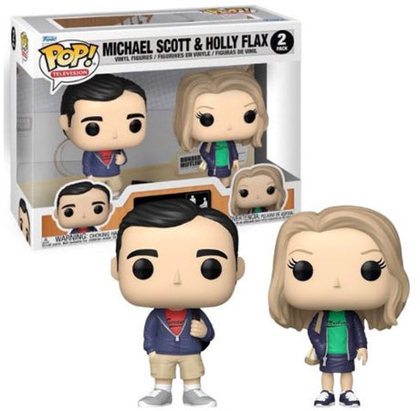 Funko-Pop! Fernsehen: Das Büro – Michael Scott Holly Flax 2er-Pack