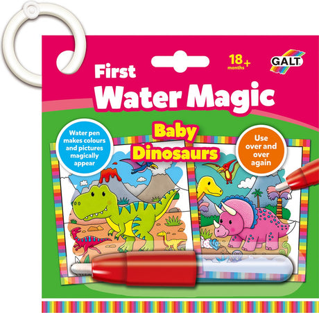 Galt Jumbo – Wassermagie – Baby-Dinosaurier – Wasser-Malbuch – Kleinkind-Malbuch – ab 1 Jahr
