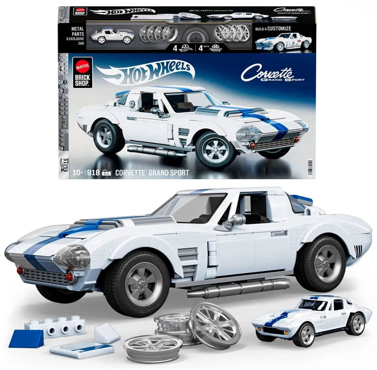 Hot Wheels Elite-Serie Corvette 1:32