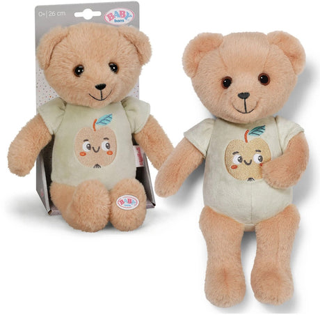 Baby Born für Babys Teddy, weicher Plüschbär von 26 cm mit Stoffkörper