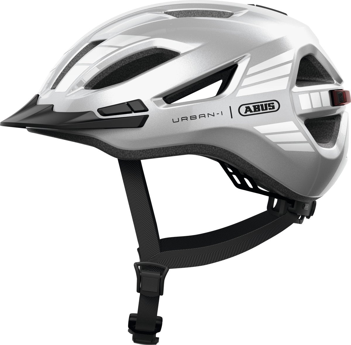 Abus Helm Urban-i 4.0 Signalsilber M 54-58cm