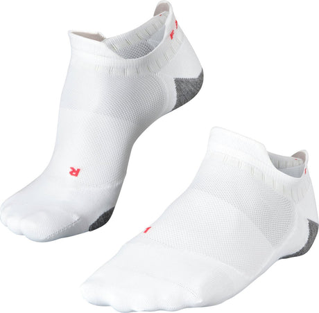 Falke ru5 Race Invisible Anti-Blister Funktionsmaterial Laufsocken Herren Weiß – Größe 39-41