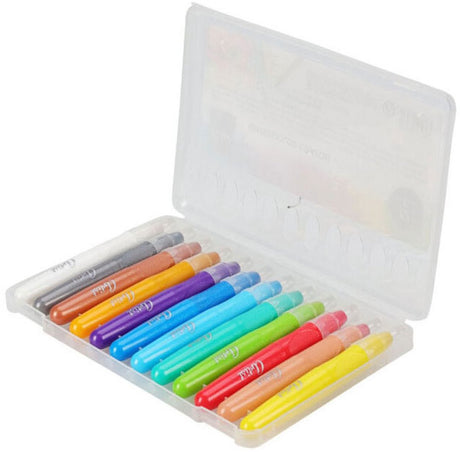 Koopman Aquarellkreide-Set – Aquarellkreide 12 Farben für Kinder.