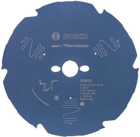 Bosch-Klingenexperte für Faserzement 254x30x2,4