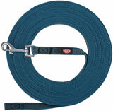 Trixie Hundeleine Schleppleine mit Gummi -Anti -Slip -Benzinblau