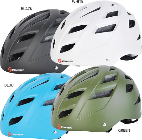 Tempish – Marilla – Skatehelm – Schwarz – sicherer, belüfteter Skatehelm – Größe 59–60 cm (XL)