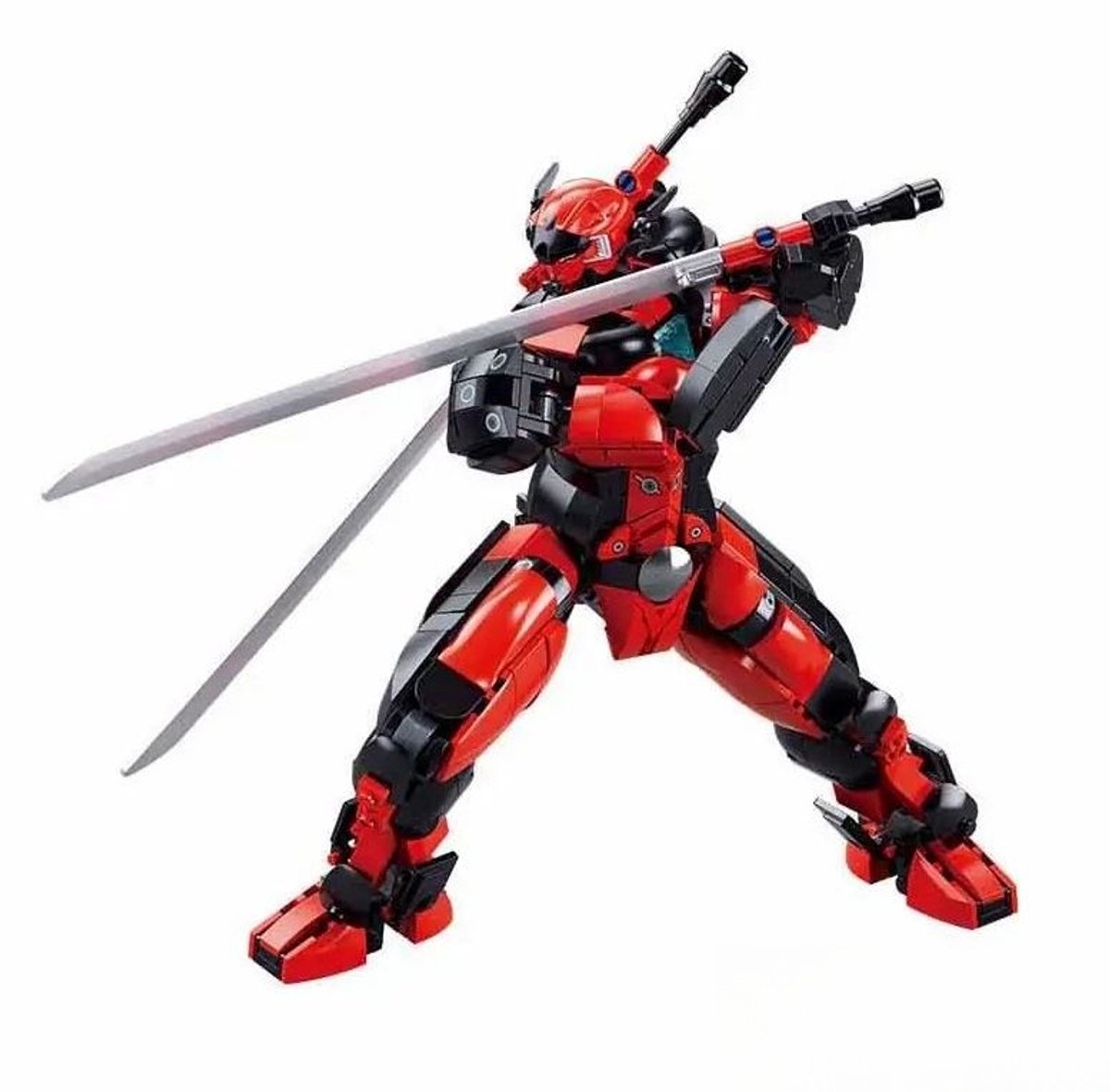 Sluban p.r. Mecha 14 Ninja Bauspielzeug-Actionfigur – Bauspielzeug-Bauset mit 554 Bausteinen – M38‑B1297 – ab 8 Jahren