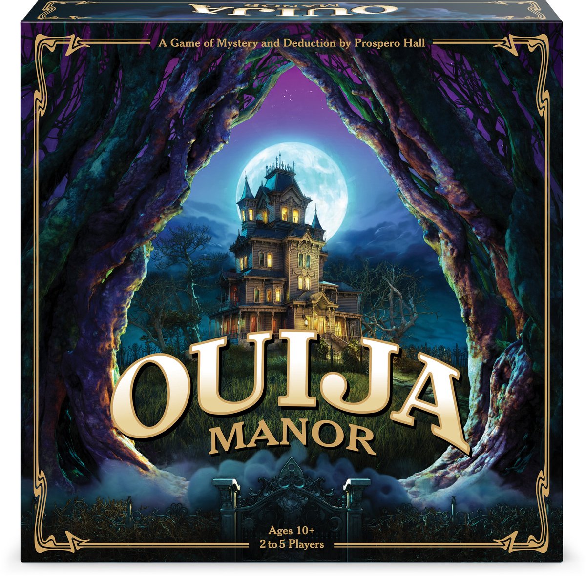 Funko Ouija Manor (en) – kooperatives Spiel – 2 bis 5 Spieler – Themenspiel – Brettspiel