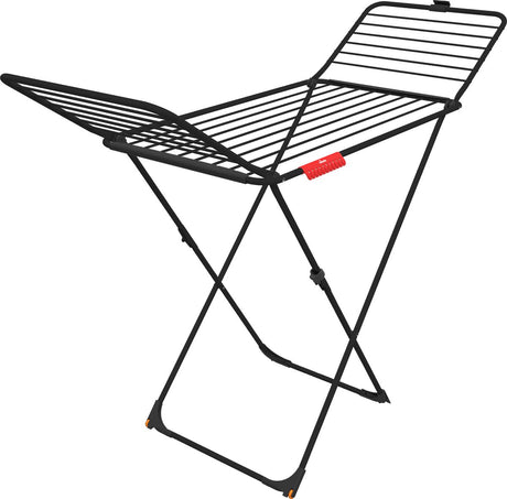 Vileda extra ultimate droogrek (black edition) - droogrek met x-onderstel - 20 m drooglengte