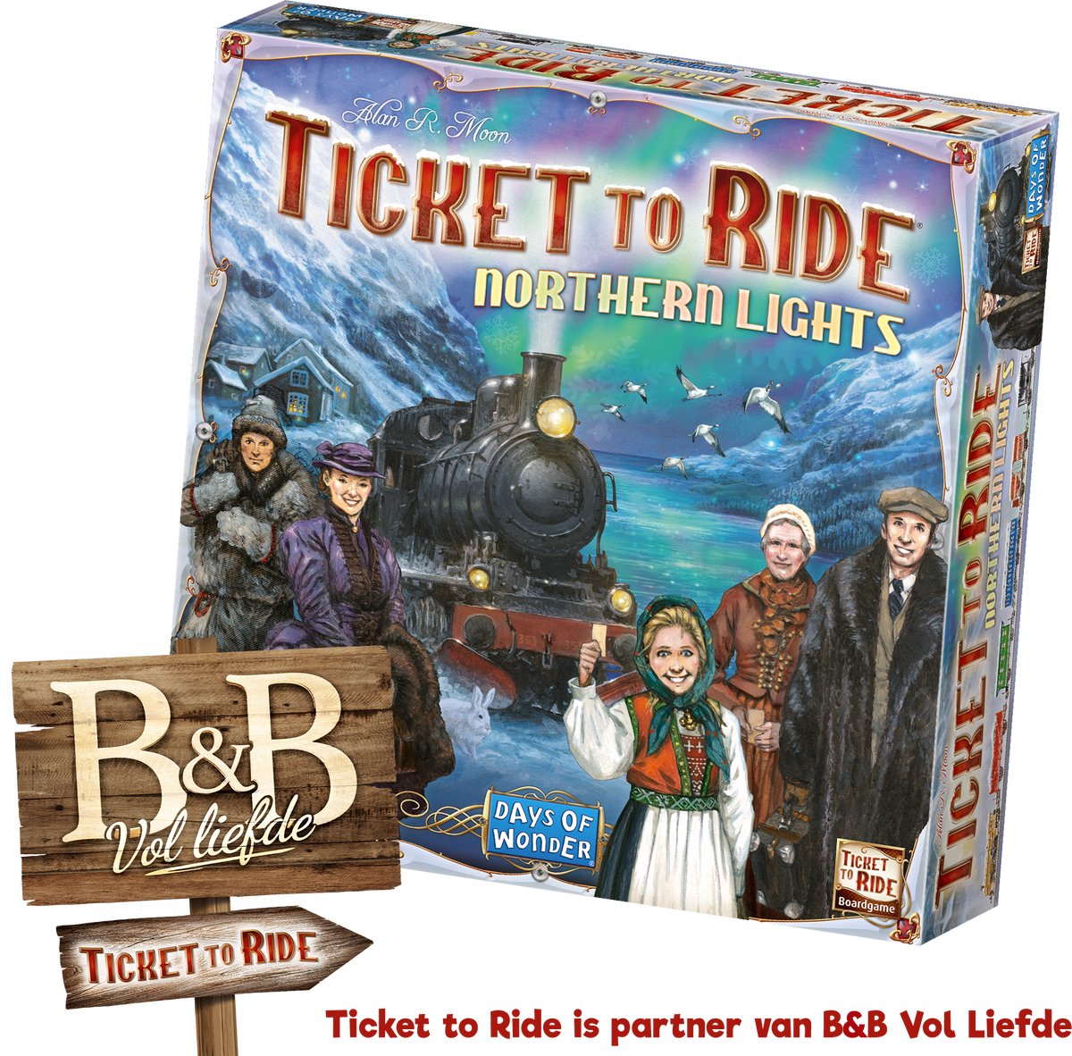 Asmodee-Ticket für die Fahrt – Nordlichter