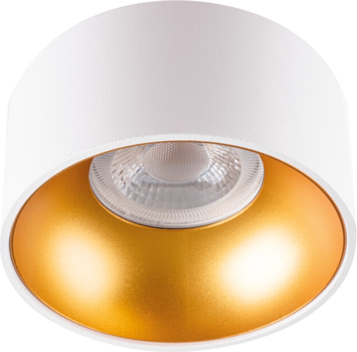 Kanlux s.a. - LED Gu10 Deckenstrahler Weißgold rund - einzeln für 1 LED Gu10 Strahler