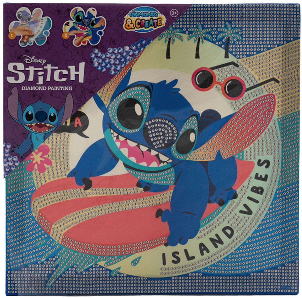Canenco Stitch Diamond Painting Leinwand XL