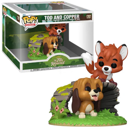 Funko Cap und Capper Tod und Copper (Pop! Moment) Vinylfigur 1707 Unisex Pop! - neutral - Standard