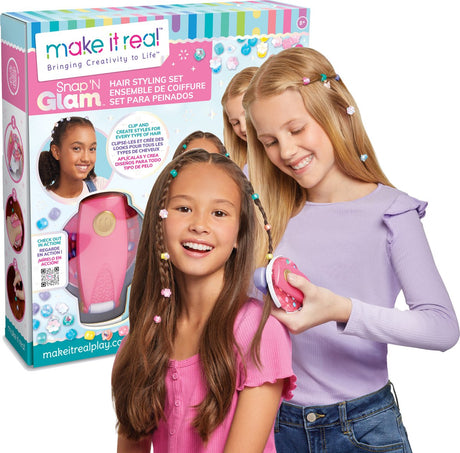 Machen Sie daraus ein Set aus echten Haarperlen und Accessoires