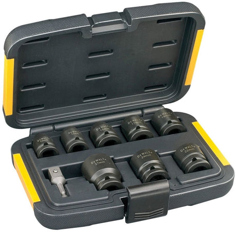 Dewalt DT7507-QZ Schlagschrauber-Steckschlüsselsatz 9-teilig. - dt7507-qz