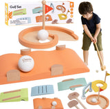 Classic World Minigolf-Set aus Holz, 11-teilig.