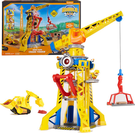 Spinmaster Rubble Crew Bark Yard Crane Tower