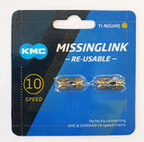 KMC -Fahrradkette fehlende Verbindung 10R Gold 5,88 mm