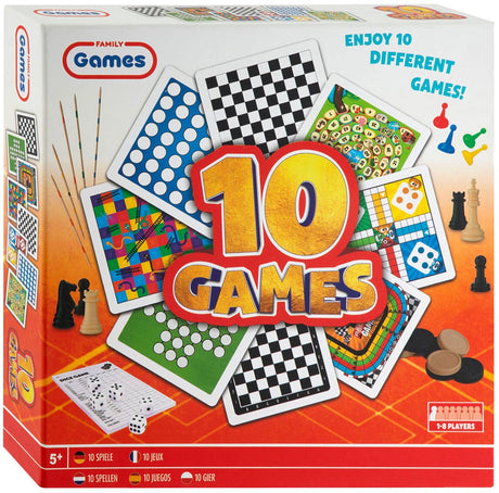 Creative Craft Group Classic Brettspielbox 10in1
