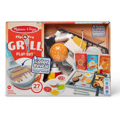 Melissa Doug – Wasser wow! Bratspielset – zauberhaftes Kochen mit Wasser