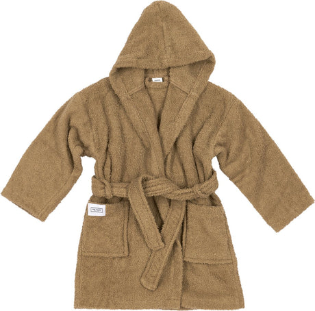 Meyco Baby-Uni-Bademantel – Frottee – Toffee – 98 104