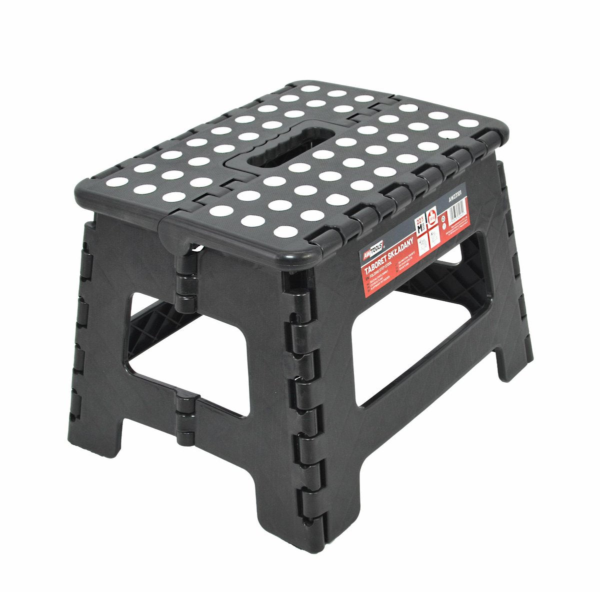 Awtools serie - opvouwbare kruk - maat m - 150 kg - antislip
