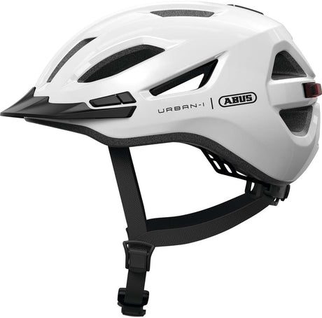 Abus Helm Urban-i 4.0 glänzend weiß M 54-58cm