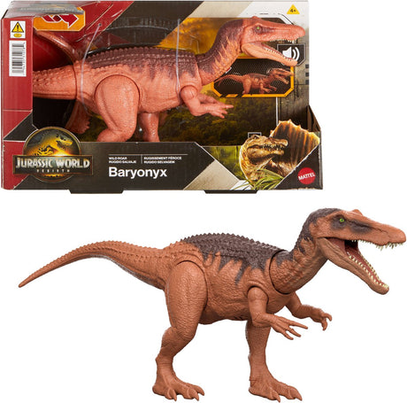 Mattel Dinosaurier-Spielzeug Jurassic World Wild Roar-Reihe.