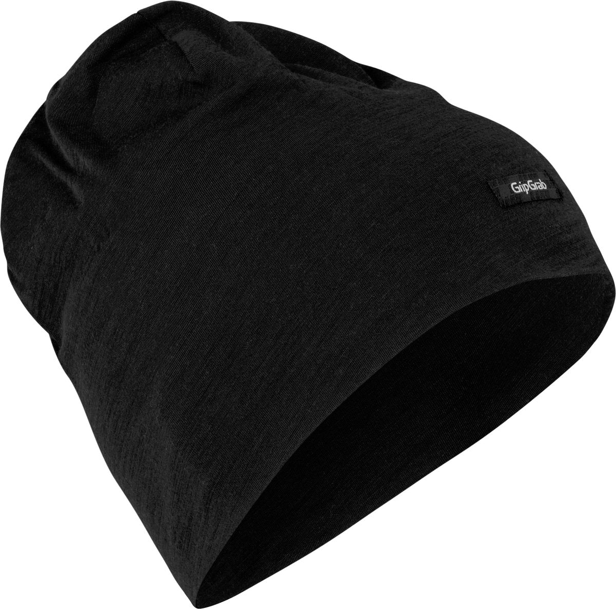 Gripgrab – Merino-Mischung, leichte Radmütze, Winter-Radsport-Mütze – Schwarz – Unisex – Größe M