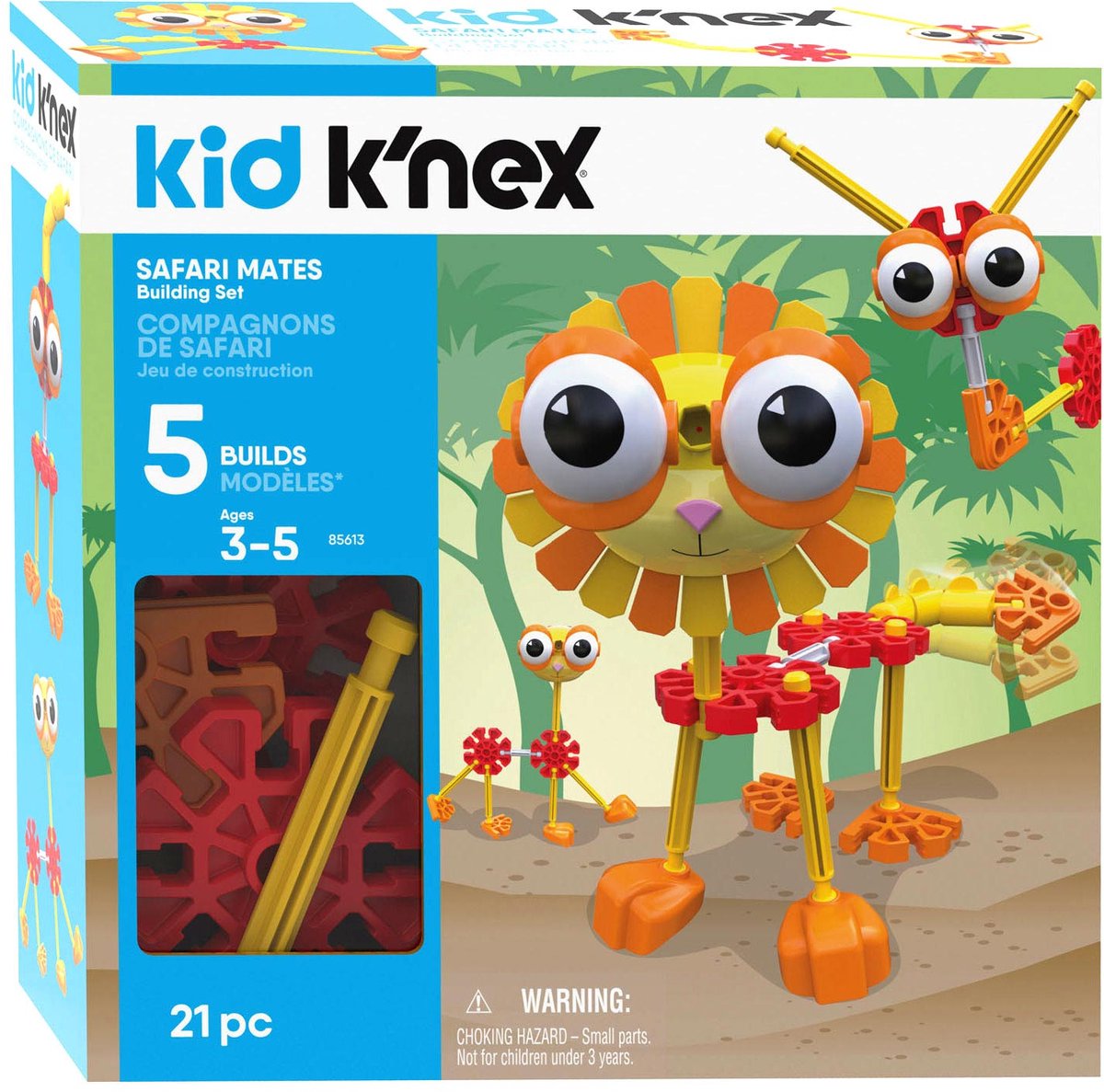 K'nex-Baukasten für Kinder – Safari-Freunde