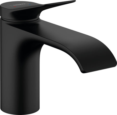 Hansgrohe Vivinis Einhebel-Waschtischmischer 80 Einhebel-Waschtischmischer 80 ohne Ablauf schwarz matt