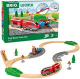 Brio Rückzugseisenbahn-Set – Holzeisenbahn für Kinder ab 3 Jahren