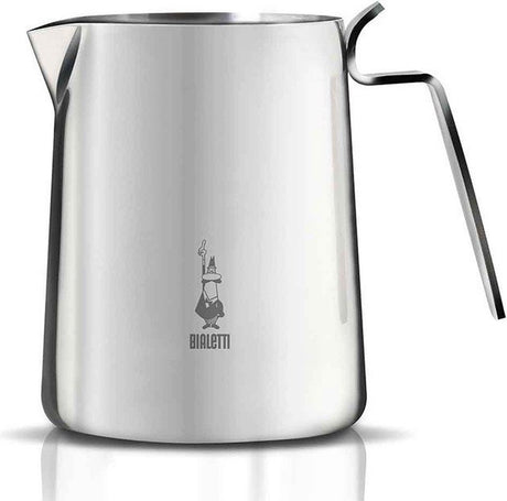Bialetti Elegance Milchkännchen 750 ml – Milchaufschäumkännchen aus Edelstahl – professioneller Barista-Krug – für Latte Art – spülmaschinenfest
