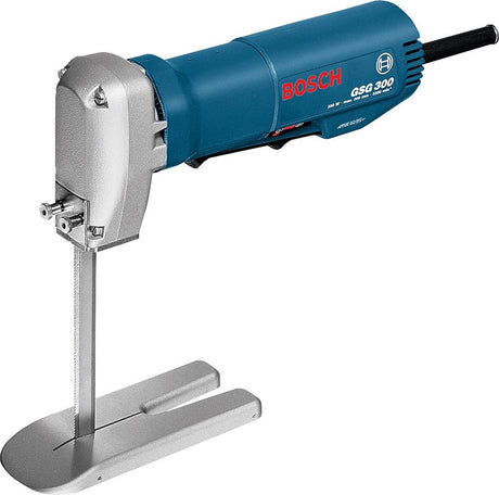 Bosch Professional - Moosgummi-Sägemaschine GSG 300 (Hobel, Grundplatte montiert, Sägeblätter nicht im Lieferumfang enthalten)