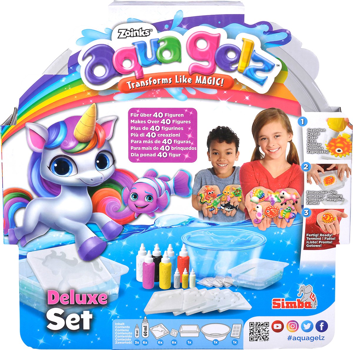Simba Aqua Gelz Deluxe Set, 25-tlg.