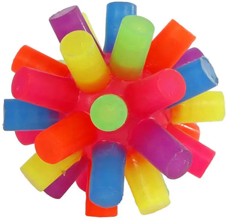 Van Manen Veenendaal BV Hüpfball Pogo mit Licht 7,8 cm