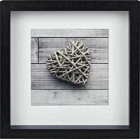 Hama Bilderrahmen – Scala – 23 x 23 cm – Schwarz