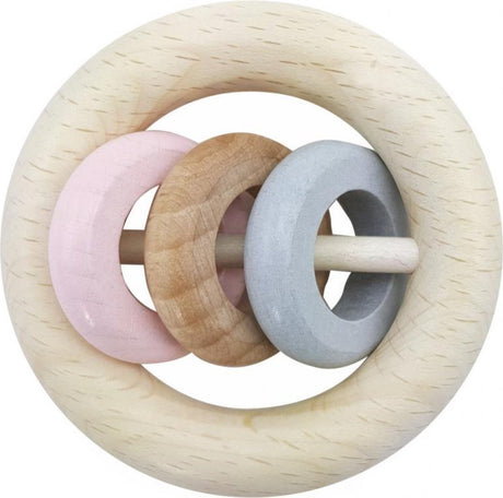 Hess Rassel mit 3 Ringen (naturrosa)