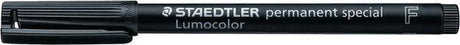 Staedtler Filzstift Lumocolor 319 Special Permanent F Schwarz - 10 Stück