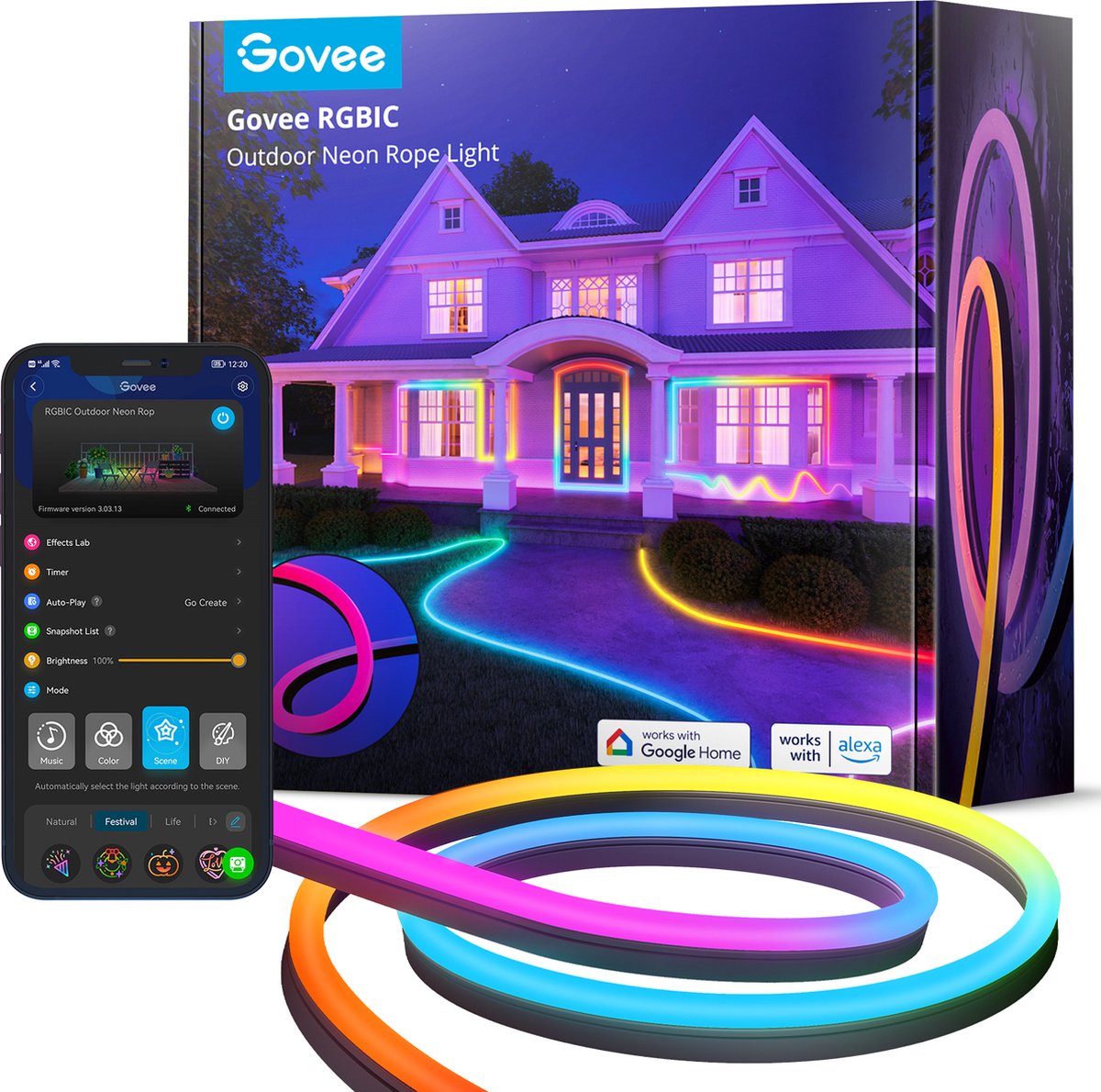 Govee RGB-Neonlichtschlauch für den Außenbereich (10 m)