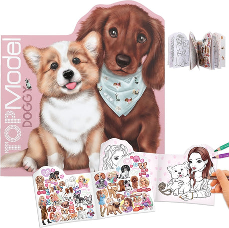 Depesche - topmodel doggy kleurboek - kitty and doggy