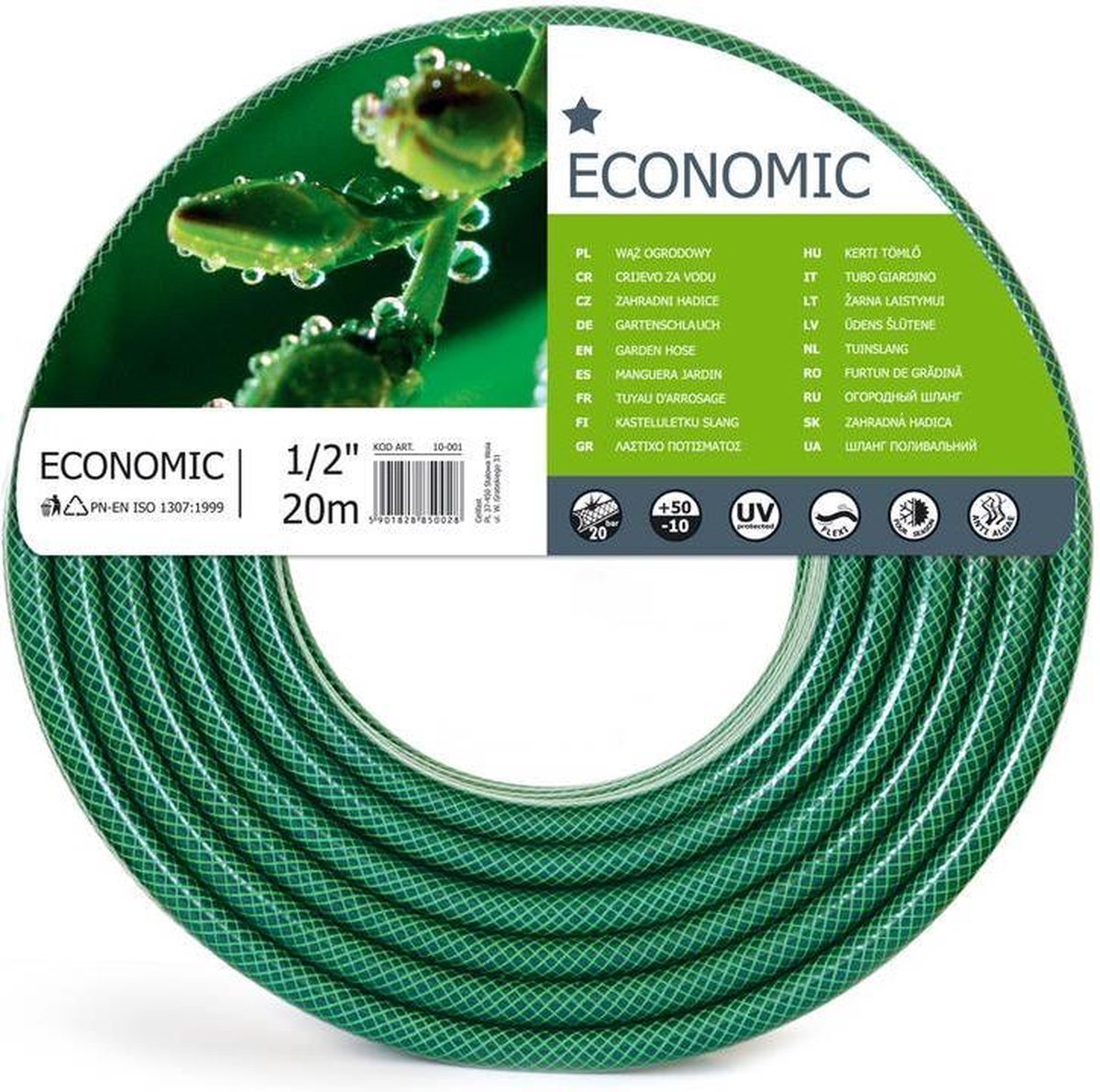 Cellfast Gartenschlauch Economic 1 2 50 m Dreischichtschlauch