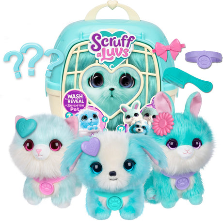 Scruff a Luvs Mystery Pet Blue