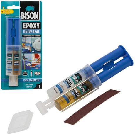 Bison Universal-Epoxidkleber – 2 Komponenten – 24 ml