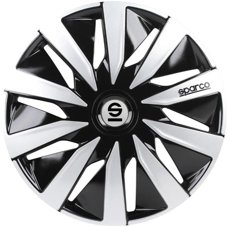 Radkappen Lazio 16 Zoll ABS schwarz silber 4er Set