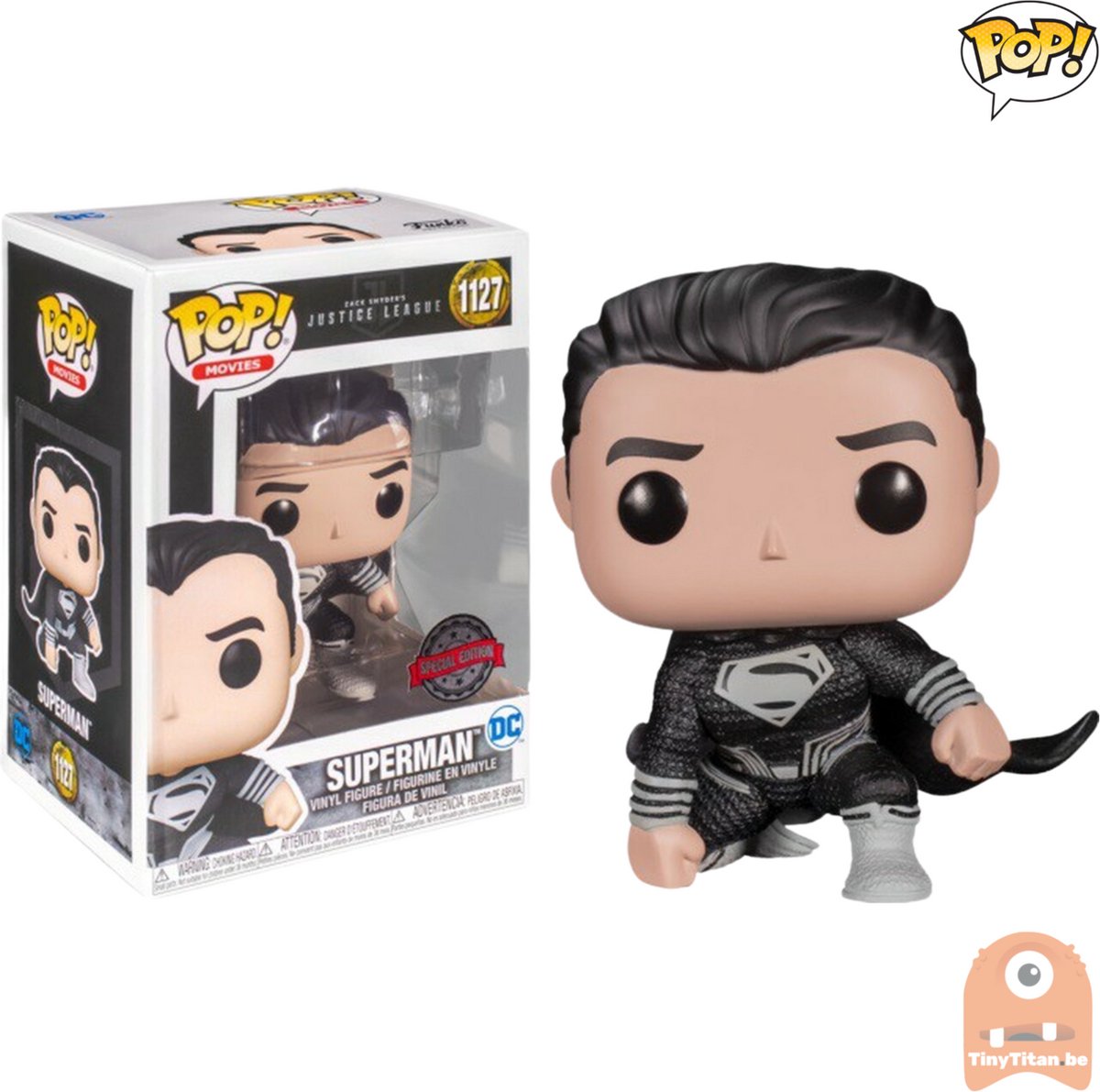 Funko-Pop! Superman – Zack Snyder’s #1127 – Sonderausgabe d