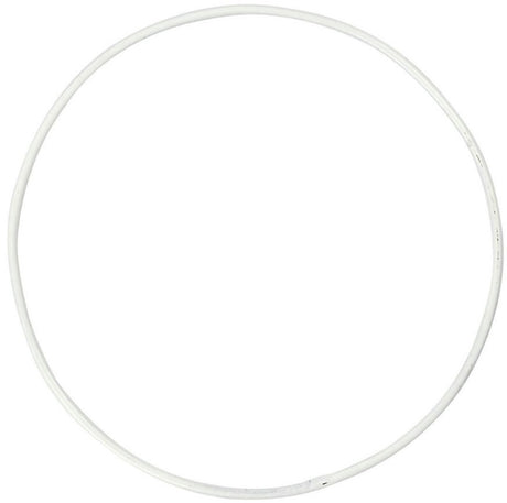 Creativ Company Metalldrahtring, D 10 cm, Stärke 2 mm, weiß, 10 Stück 1 Box