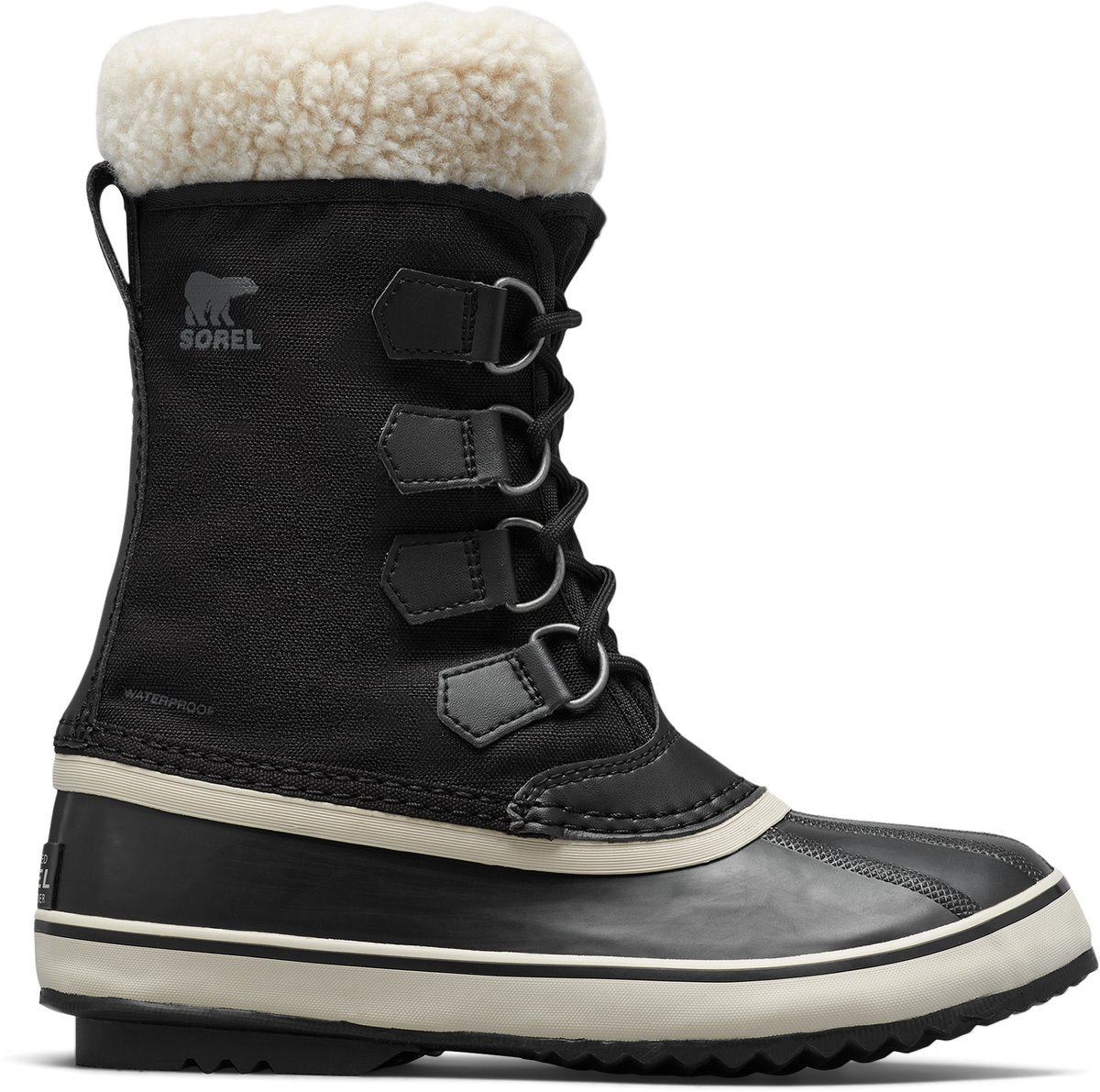 Sorel Winter Carnival™ Boot wp Damen-Schneestiefel – Schwarz, Stein – Größe 39,5
