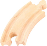 Bigjigs Holzschienen - kurze Kurven, 4st.