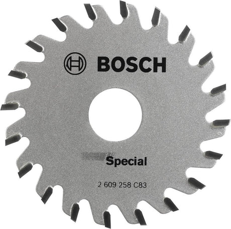 Bosch Kreissägeblatt „Spezial“ 65x15mm – 20 Zähne für PKS 16 Multi